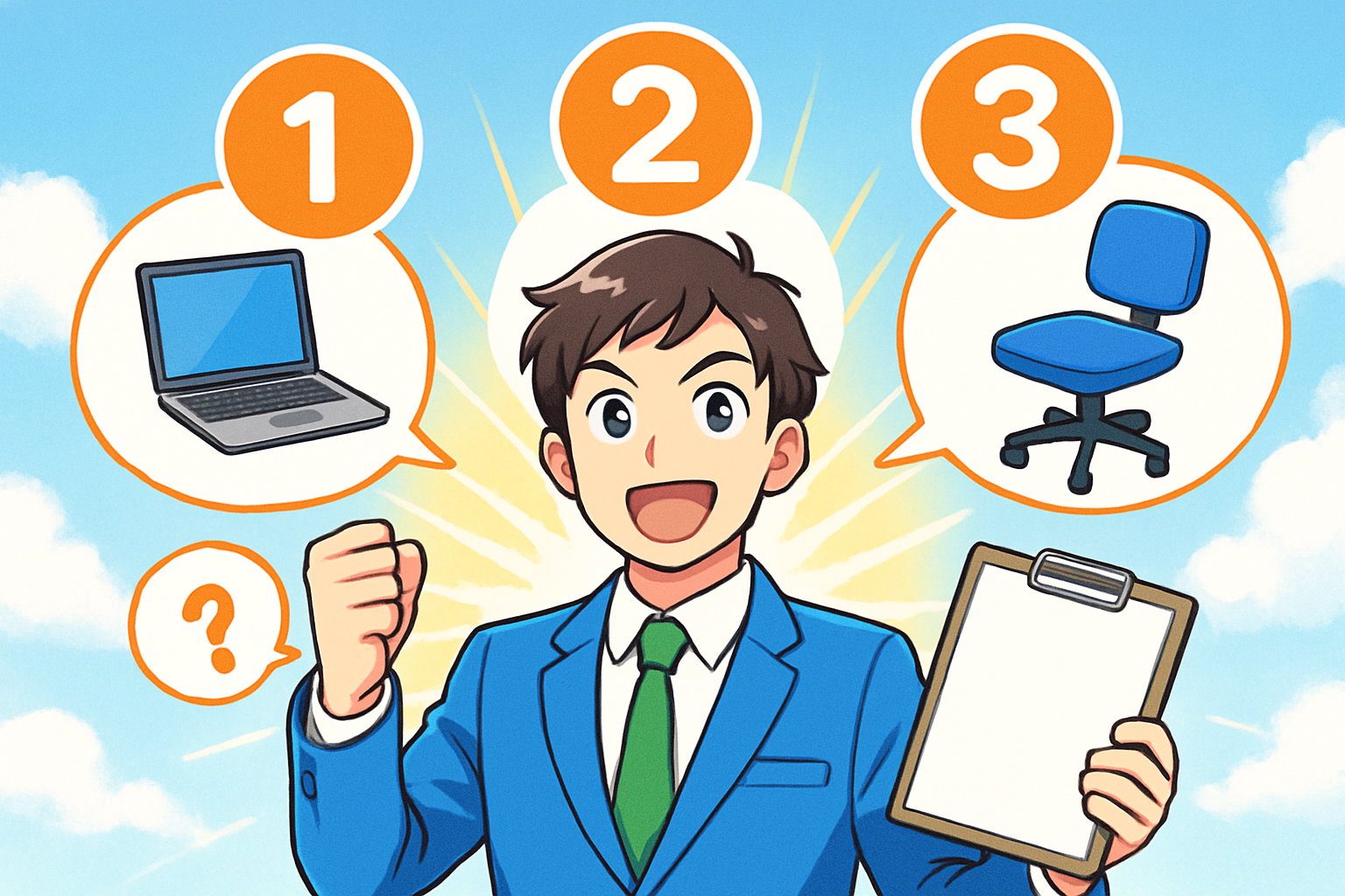 迷わず選ぶ、3つの使い方。のイメージ