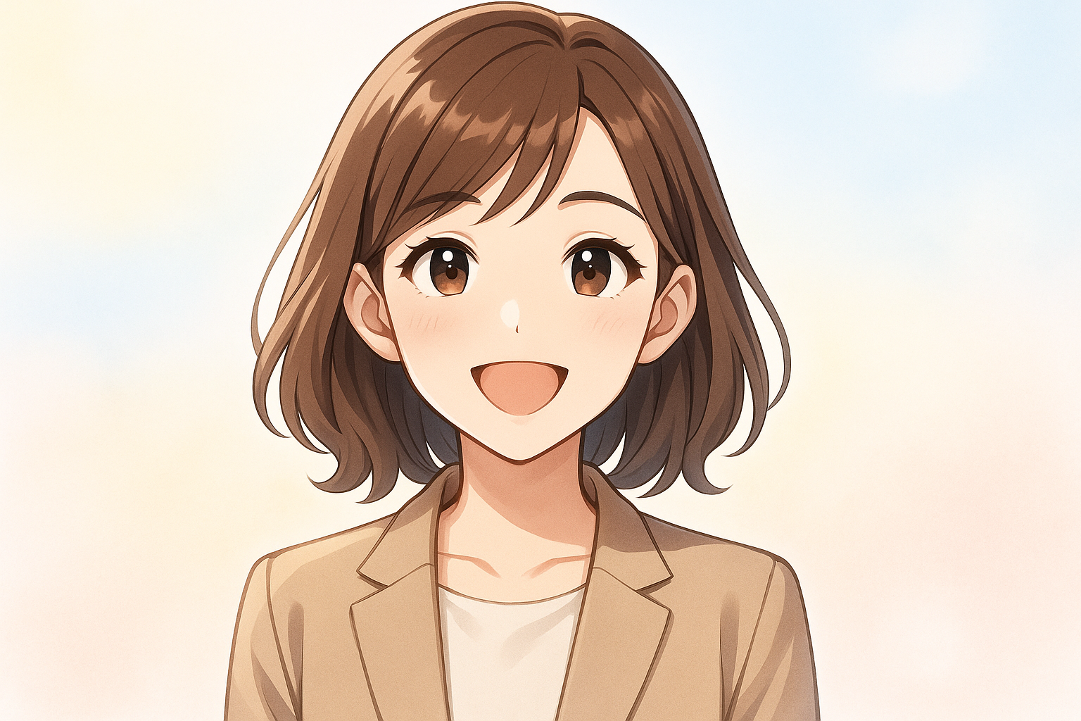 30代女性のお客様の笑顔のアバター