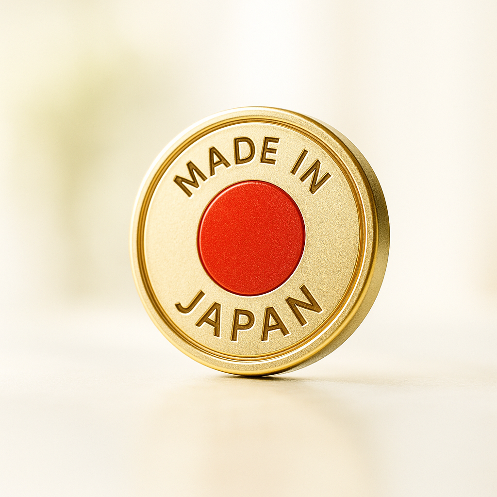 国内製造を示す日本の品質バッジ